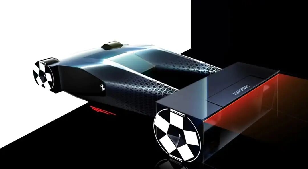 2025 Ferrari F76 概念车官方设计手绘图3