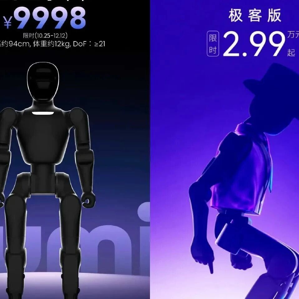 从3.99万到9998元、3个月降价7成,人形机器人的价格被打下来了?