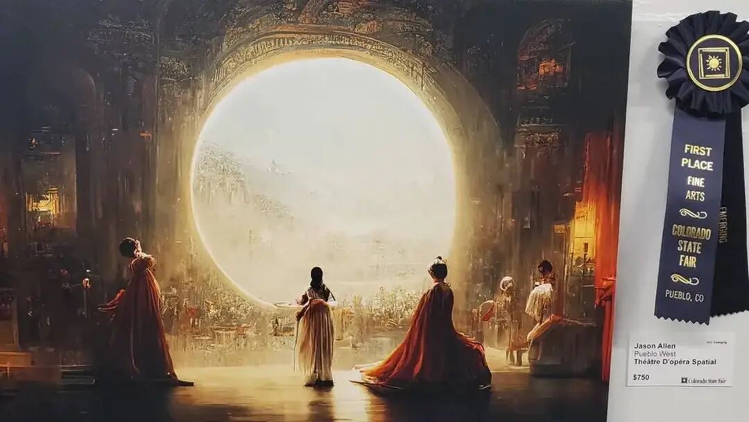 AI 画作卖出 100 多万，这个世界没有疯图1