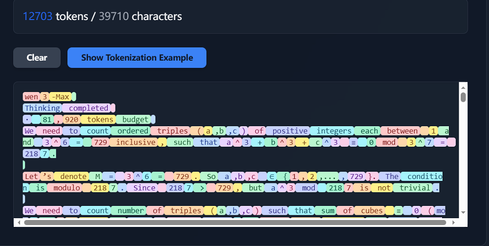 刚刚，阿里祭出Qwen3超大杯思考模型，数学考试满分，实测竟成token“吞金兽”图9