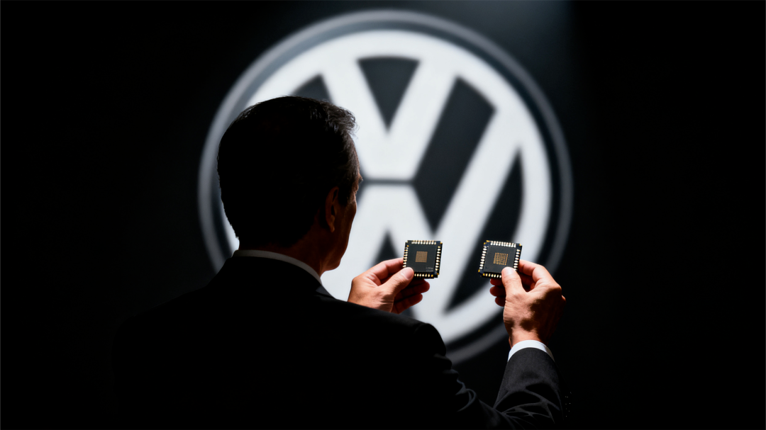 刚刚!大众宣布:自研SoC芯片!图1
