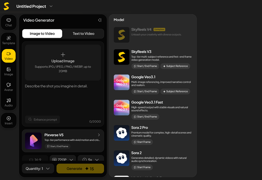 告别繁琐切换！昆仑万维SkyReels用“无限画布”改变AI创作，一站式搞定图文视频图3