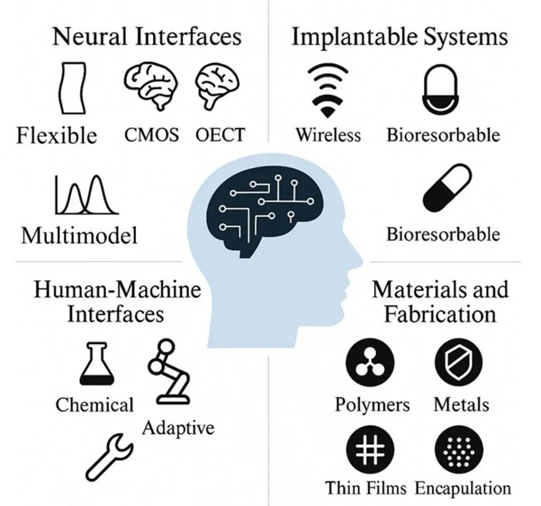 前沿 | 植入式神经传感器四大创新方向：柔性神经接口、脑机接口等图1
