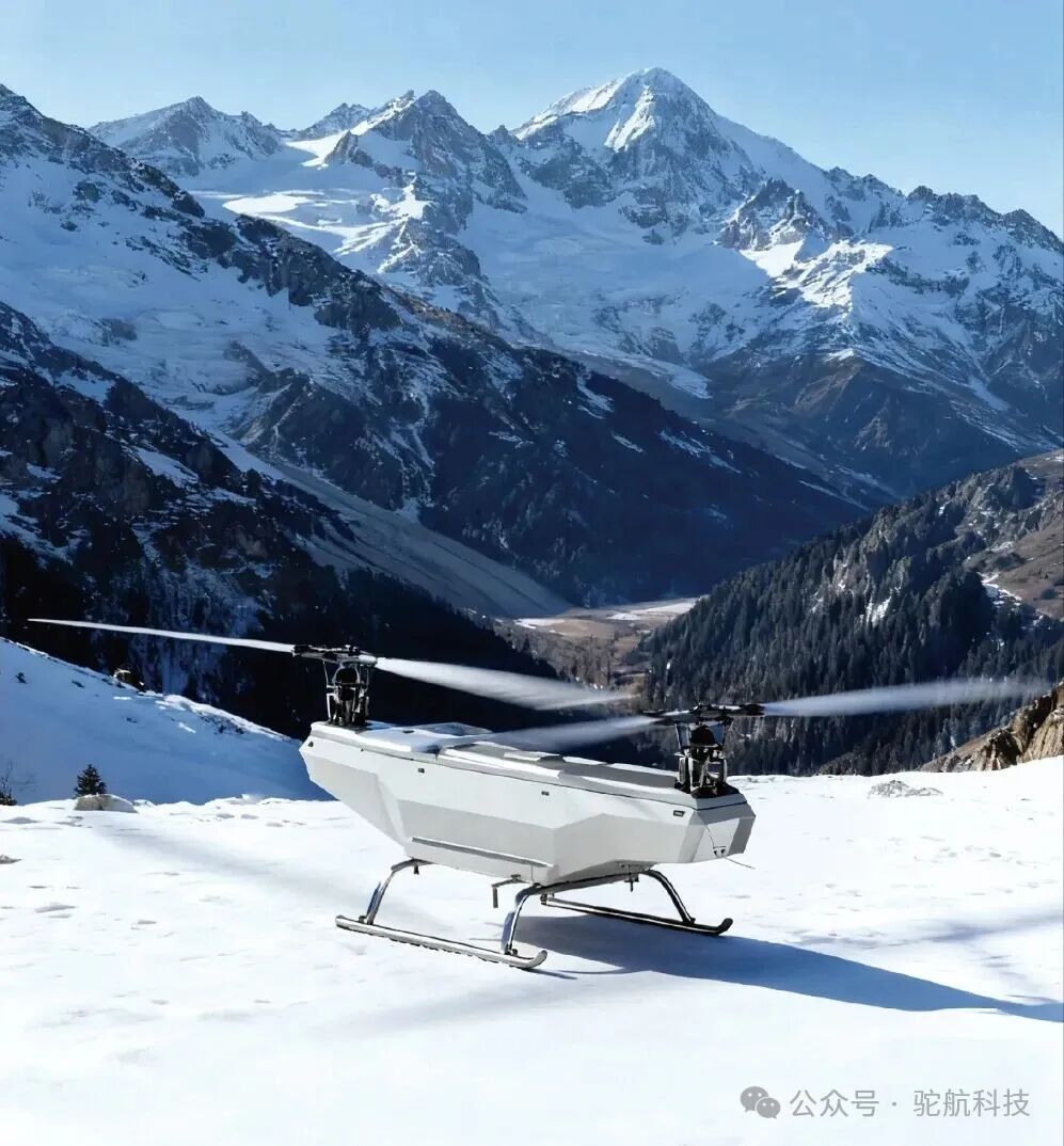 全球首发 | 吨级广域重油重载无人机驼峰1000H正式发布图1