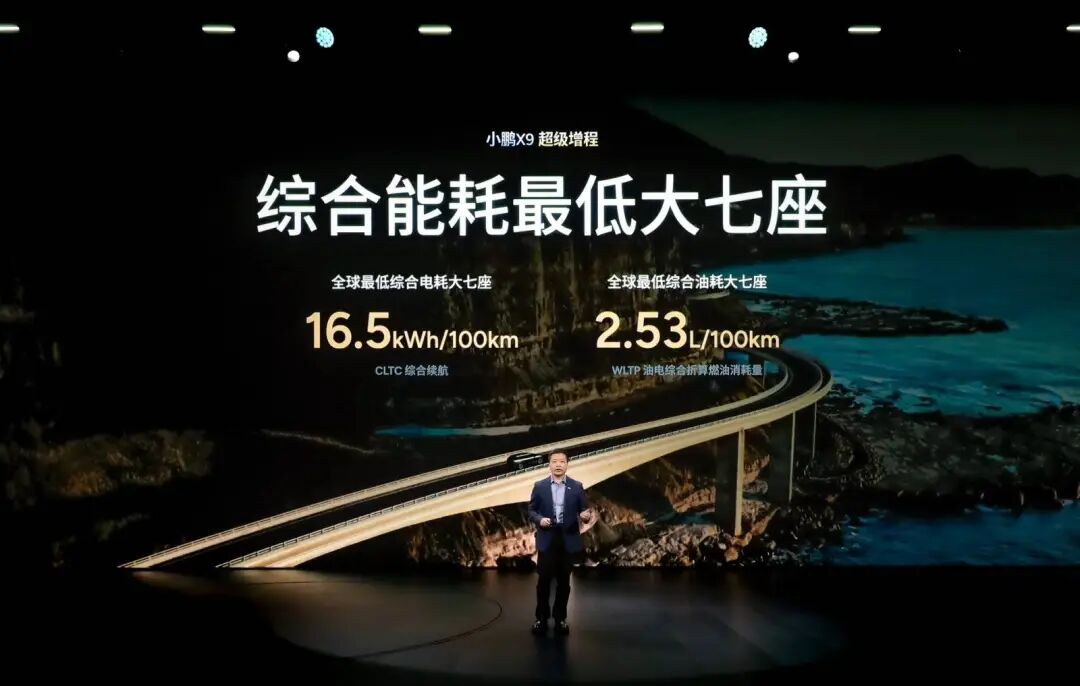小鹏华为联手!揭秘X9超级增程:时速150巡航不亏电,油耗低至2.53L…图12