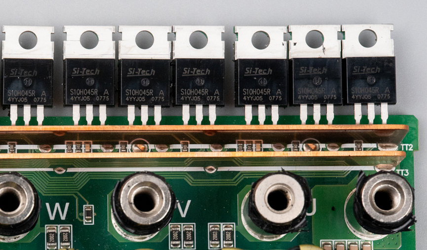 拆解一款电瓶车控制器：相电流采样居然用了这种办法？设计有点意思！图20