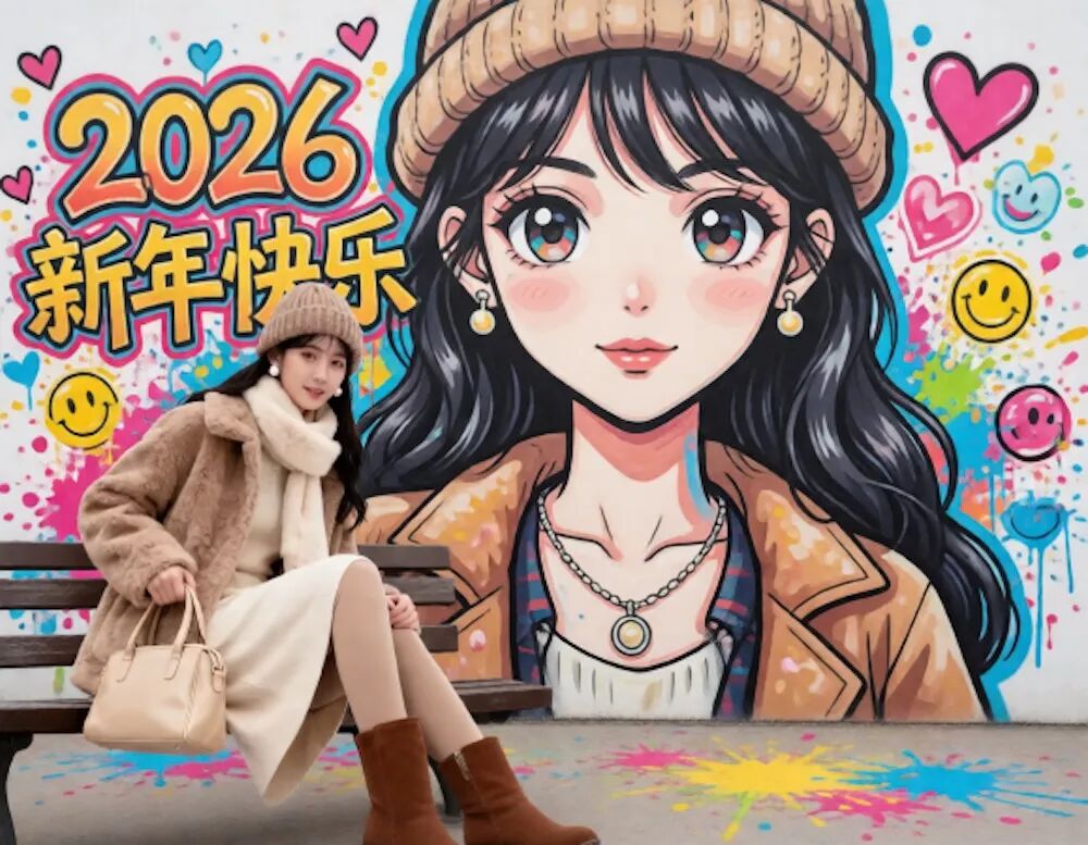 阿里最强&ldquo;PS模型&rdquo;开源！一手体验，0元P出氛围感合影图18