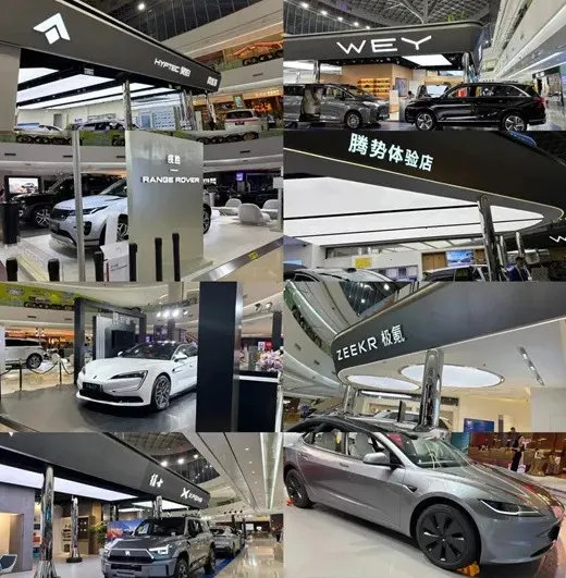 新能源车企，「逃离」商场一楼图6