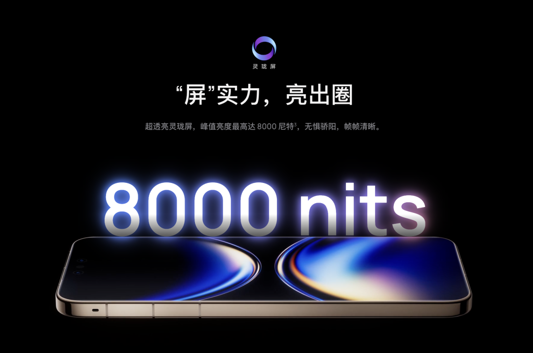 双层OLED+朱雀显示，超透亮灵珑屏「好看」的真正底气图1