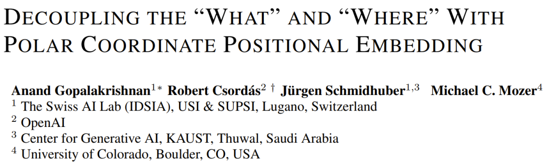 LSTM之父率队造出PoPE：终结RoPE泛化难题，实现Transformer的极坐标进化图3