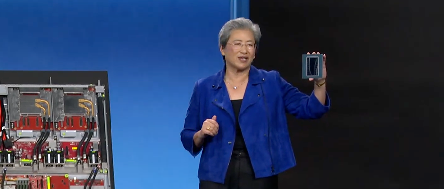 刚刚,苏姿丰掏出AMD史上最强AI核弹硬刚老黄,OpenAI总裁和李飞飞都来站台图2