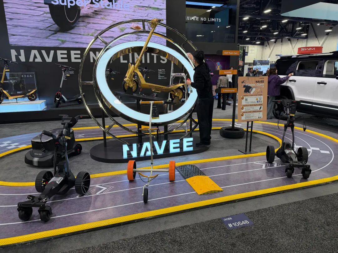 NAVEE 亮相 CES 2026：把&ldquo;通勤工具&rdquo;做成&ldquo;户外玩具&rdquo;图3