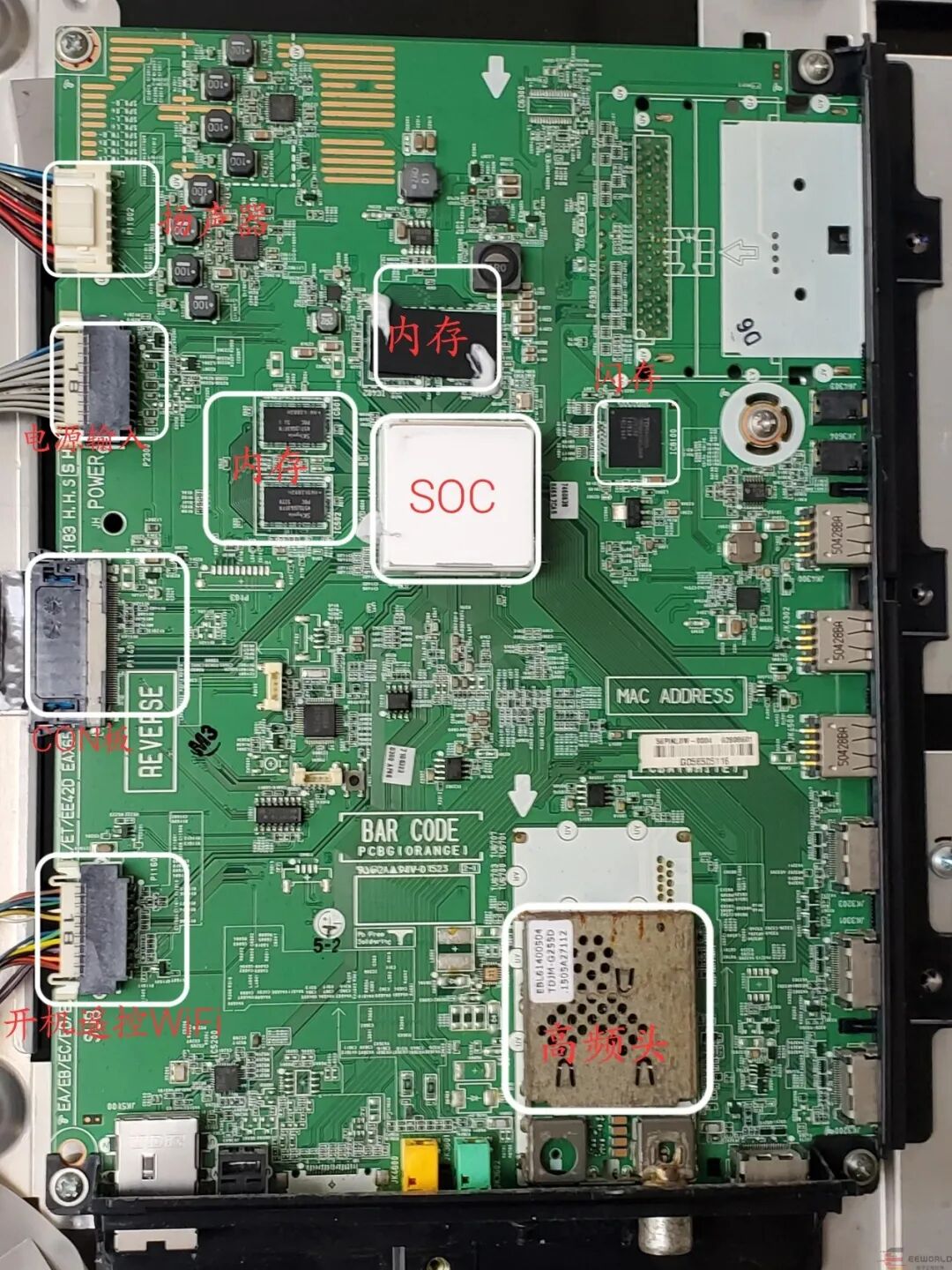 拆解十年前价值3万的电视:没想到SoC散热藏 “玄机”图34