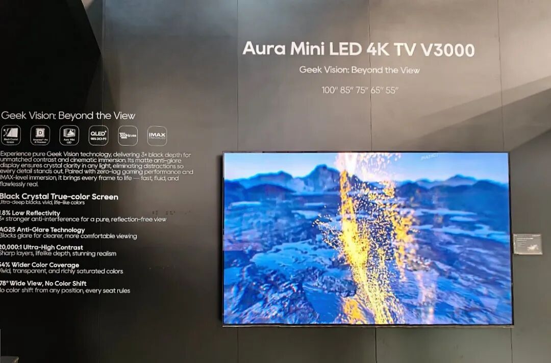 电视厂商在CES杀疯了！海信TCL长虹追觅吸睛，碾压日韩厂商？图21