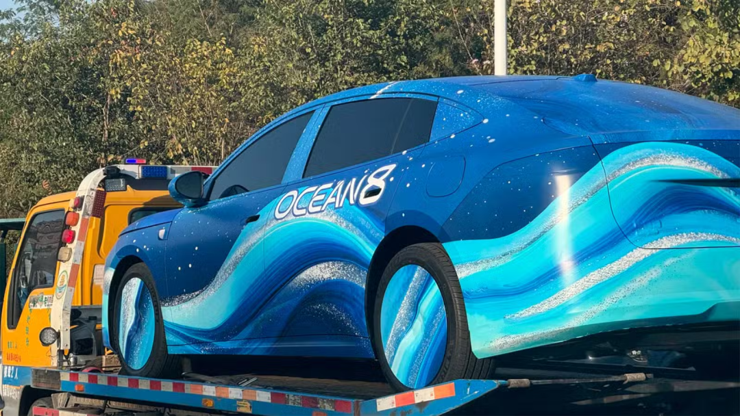 比亚迪全新车型&ldquo;海豹08&rdquo;谍照曝光！图1