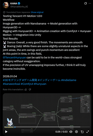 让AI当「动作导演」：腾讯混元动作大模型开源，听懂模糊指令，生成高质量3D角色动画图13