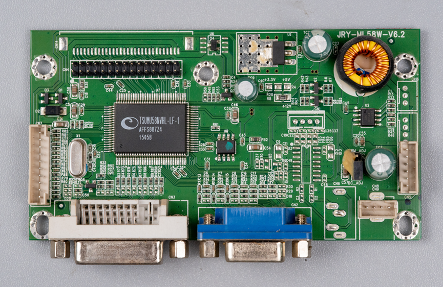 拆一台老旧的27寸曲面显示器：接口虽已过时，但电源板依旧值得一看！图21