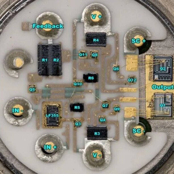 考古一颗功率运算放大器芯片：美国国家半导体的LH0101