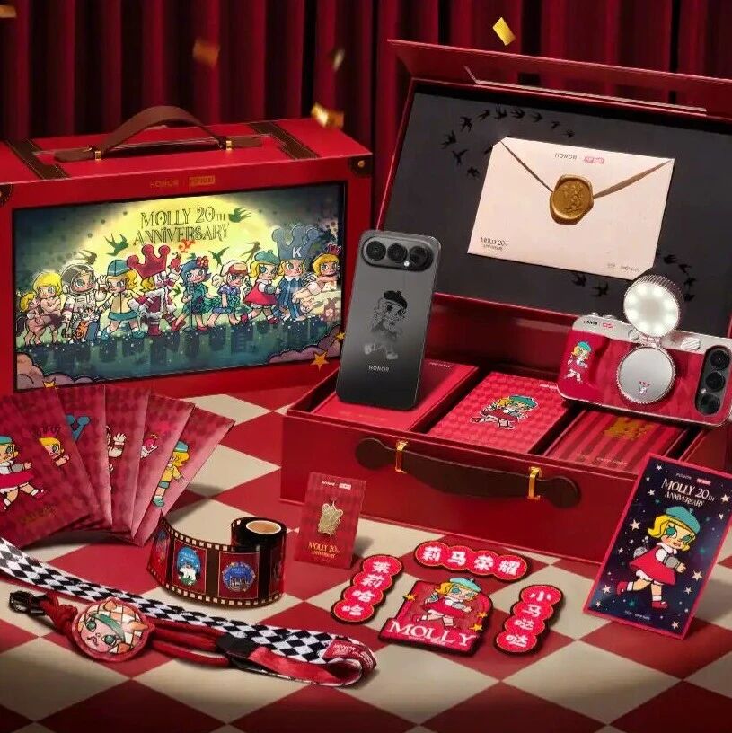 荣耀泡泡玛特联名手机开售，后续新机再曝