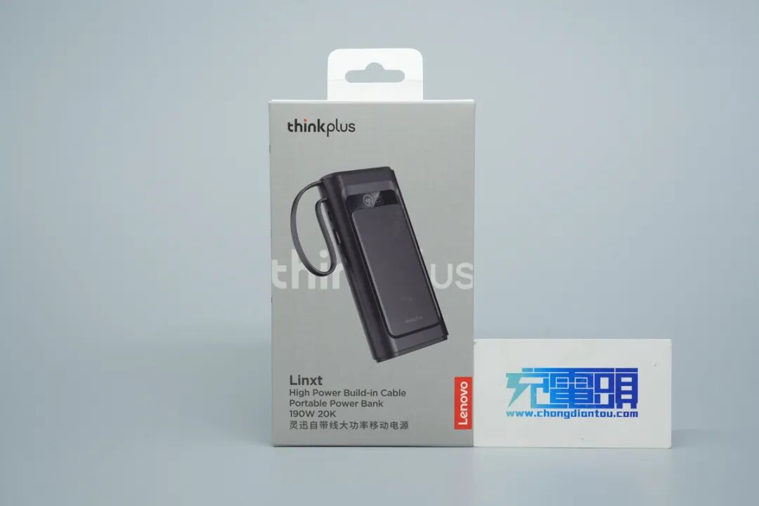 拆解报告：联想thinkplus 190W 20000mAh自带线移动电源图3