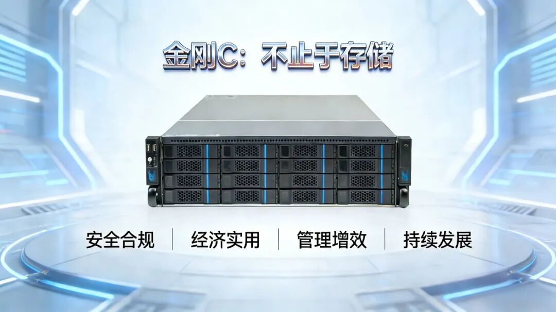硬核金刚,算力如钢 | 金刚C信创智能NAS存储,筑牢自主可控的数字基石图2