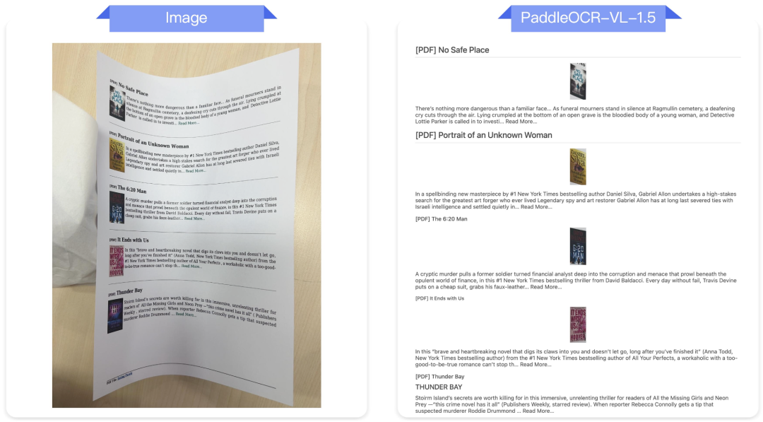 PaddleOCR-VL-1.5现已上线SophNet，&ldquo;歪文档&rdquo;精准识别，文档解析效率再升级！图3