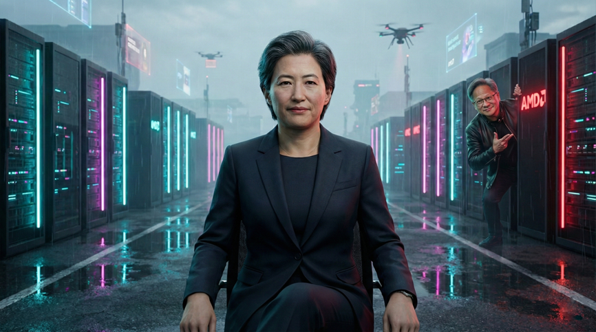 单季营收100亿美元，&ldquo;AI红包雨&rdquo;砸向AMD图1