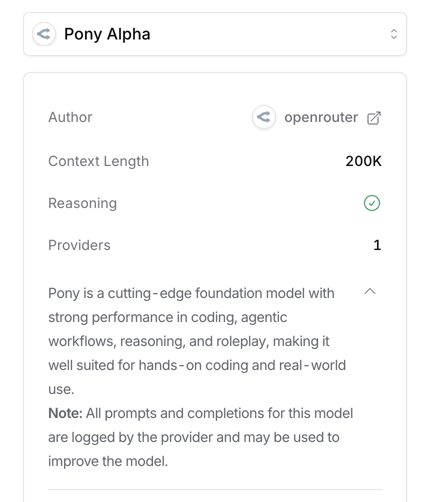 神秘模型「Pony Alpha」引外网热议，它会是国产大模型中的谁？图11