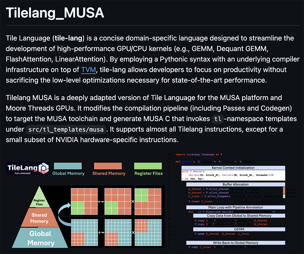 刚刚，摩尔线程宣布开源！代码量暴降90%图3