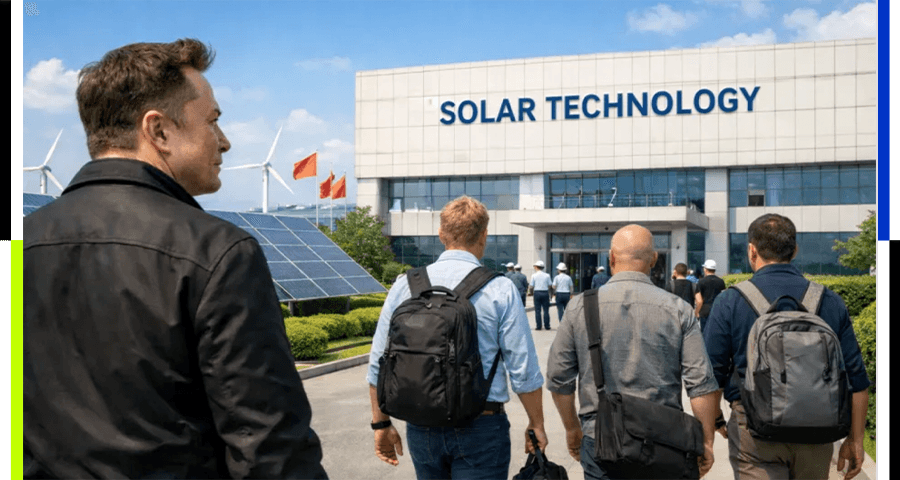 马斯克团队来华密访光伏企业，重点看的是什么？图1