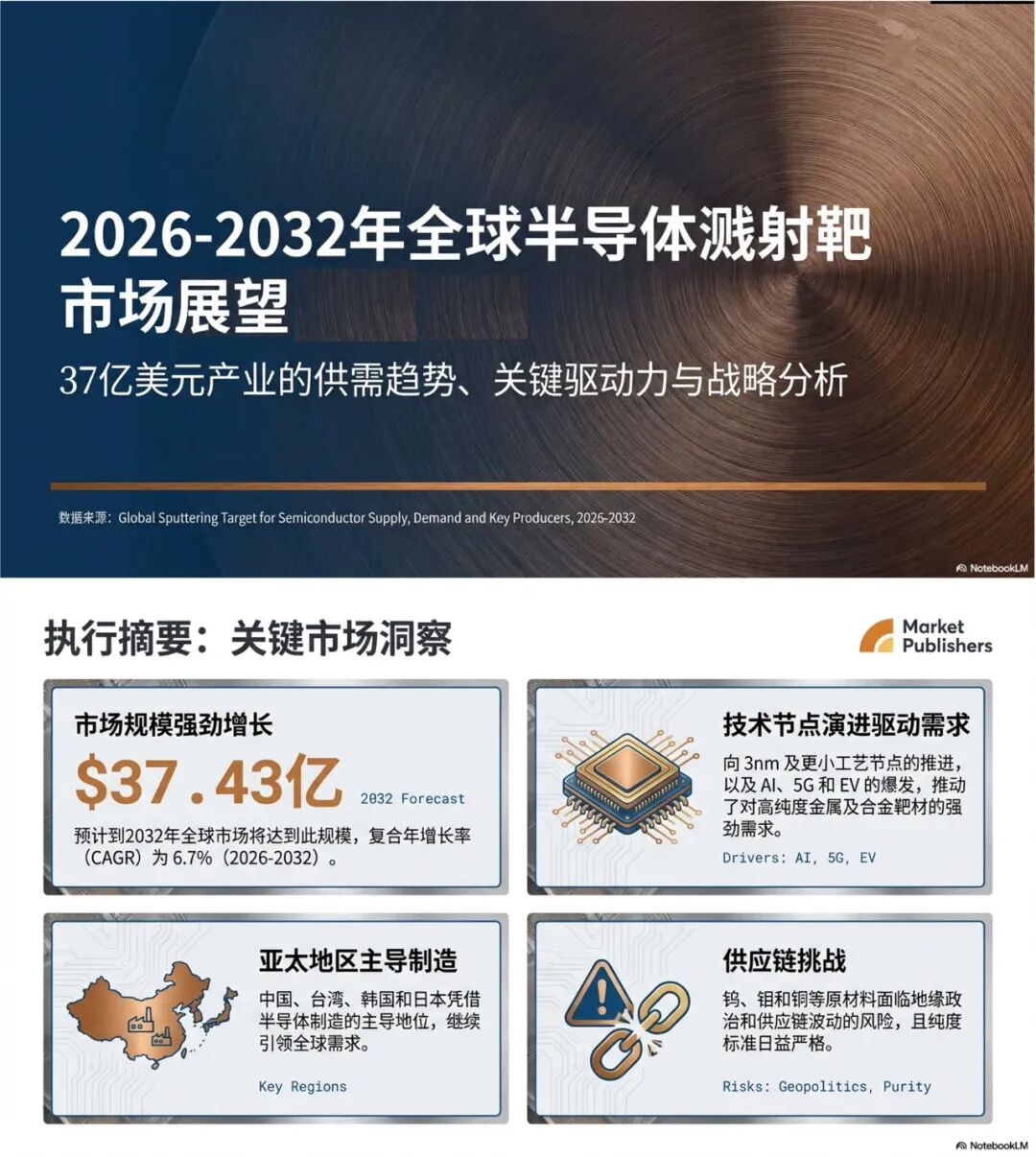 2026-2032年全球半导体溅射靶市场展望图2