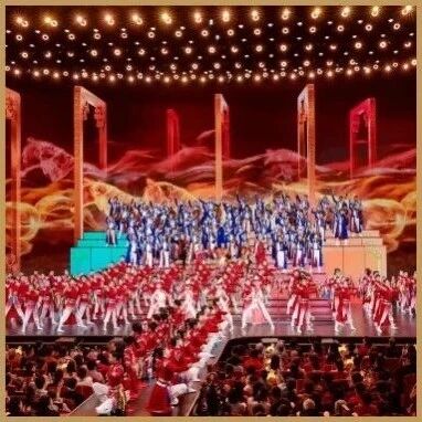 马年春晚，被20000㎡+的LED显示“包围了”