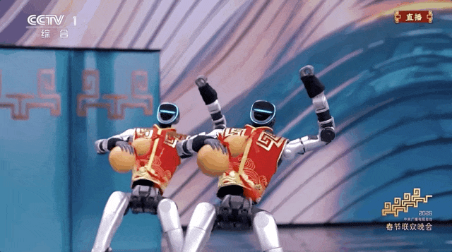 春晚霸屏！宇树机器人秀中国功夫，松延动力机器人演小品图4