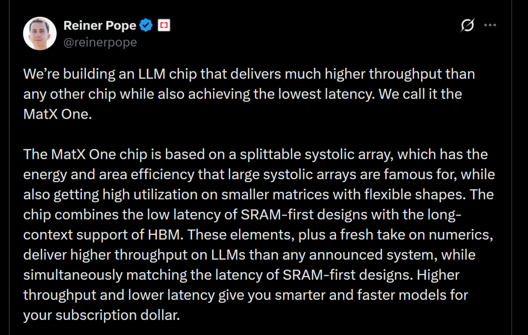 融资34亿！谷歌前TPU员工创业新型芯片，卡帕西也投了图5