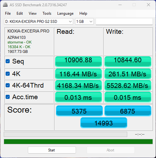 旗舰级速度觉醒，铠侠VE10 PCIe 5.0 2TB SSD全面评测图10