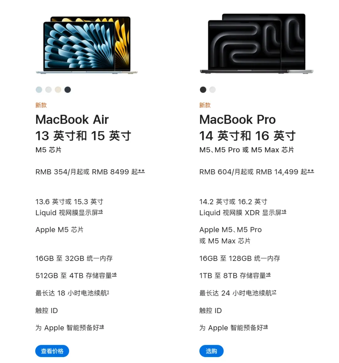 苹果祭出地表最强AI PC,顶配6万5,M5 Max芯核弹AI性能暴涨4倍图9