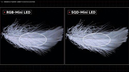 SQD-Mini LED 和RGB-Mini LED究竟有何不同？三场光学挑战，让我看到了好画质的真相图11