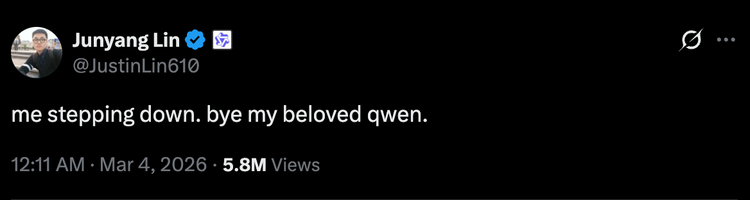 林俊旸离开Qwen给AI公司们提出的五个问题图2