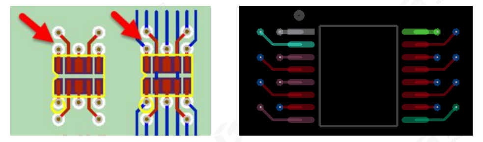 PCB扇孔设计细节，新手和老手都容易忽略！图3