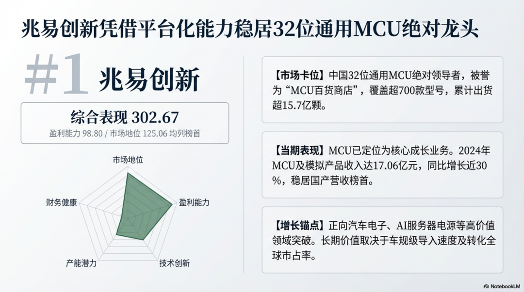 【五维分析】2025年国产MCU上市公司市场表现指数榜单图5