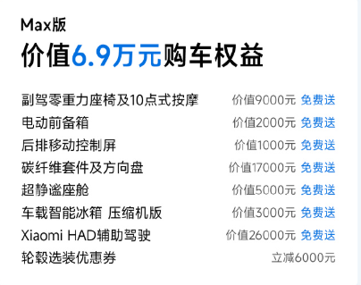 涨价4000，但我觉得小米新一代SU7挺香的。图52
