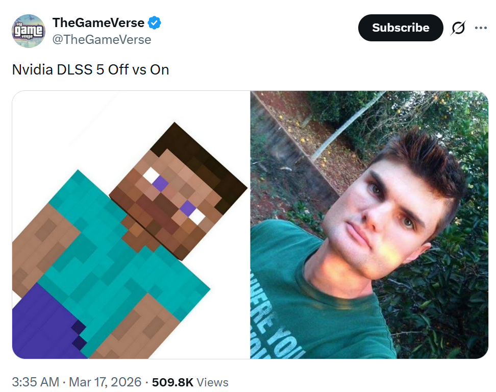 画质革命还是AI整容?DLSS 5引爆全网争议,老黄亲自下场论战图9