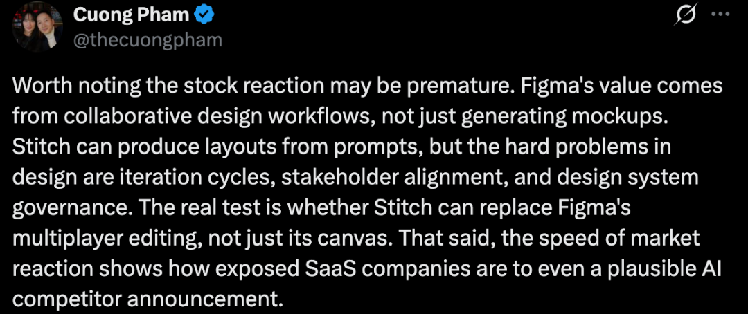 谷歌Stitch「氛围设计」干崩Figma 8.8%股价：十年经验，败给巨头一次更新（附实测）图32