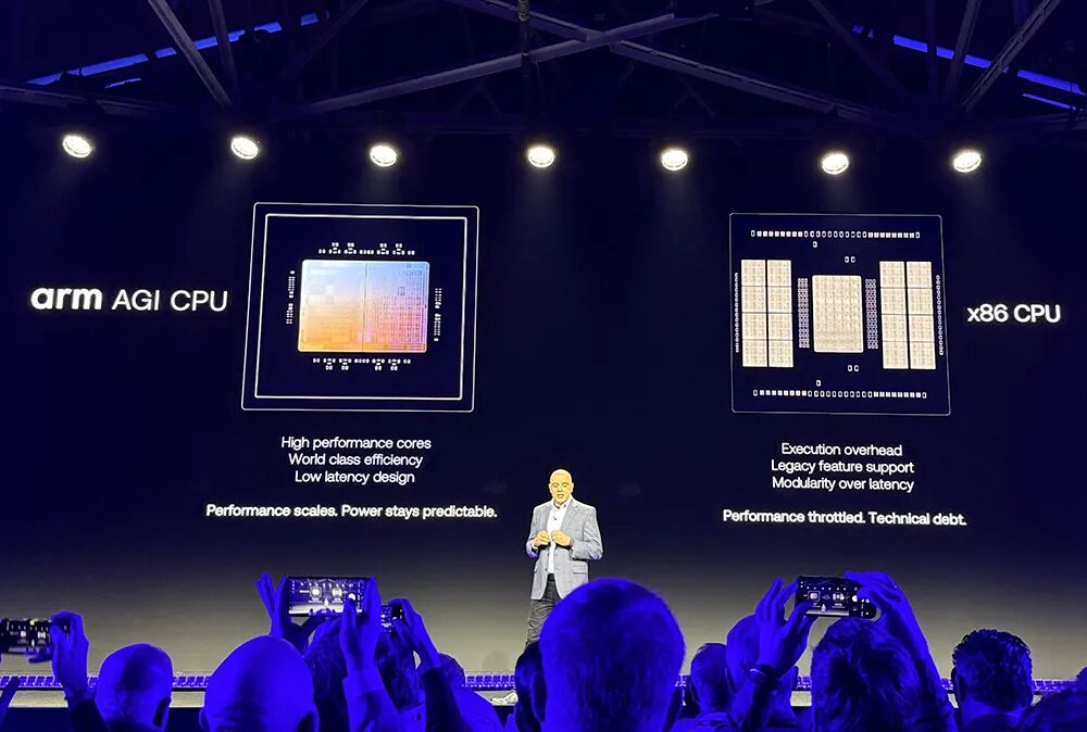 Arm玩大了！推首个自研CPU，3nm、136核、双Chiplet，黄仁勋发言图15