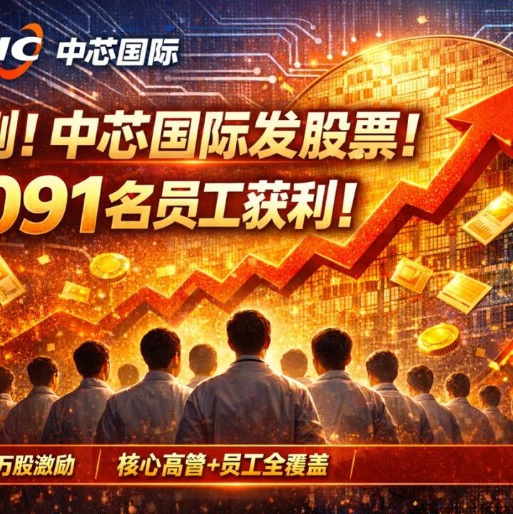 中芯国际突放大招！1830万股激励员工