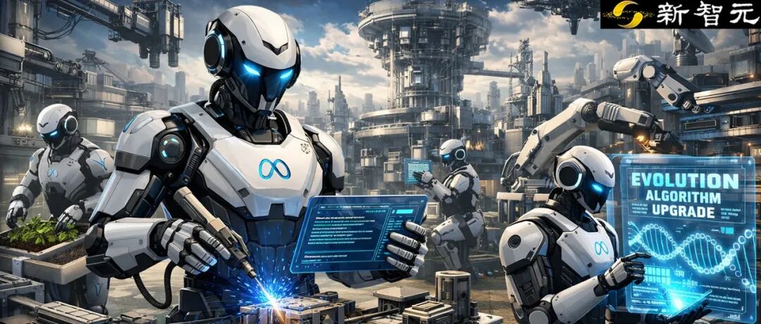 AI学会左脚踩右脚自进化？Meta华人新研究改写Agent法则图1