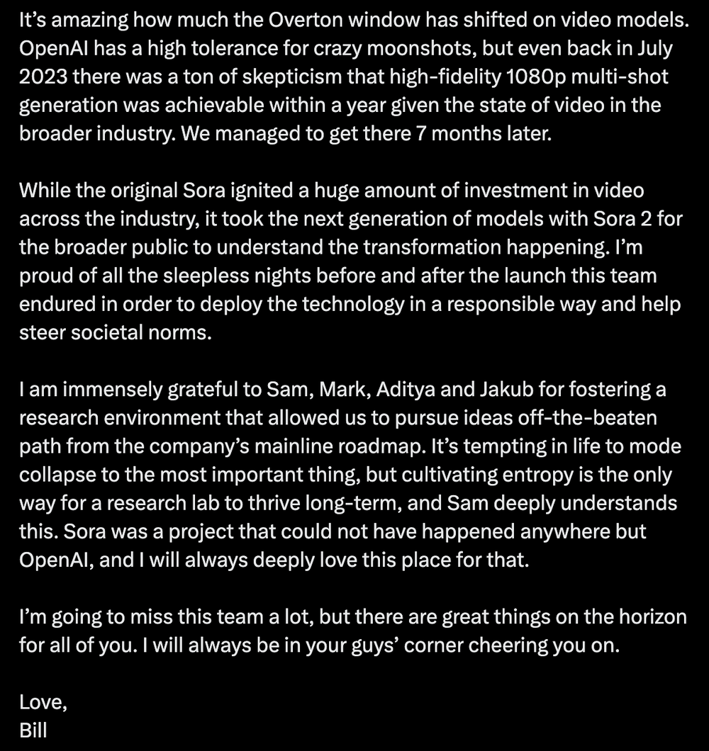 突发！OpenAI连失大将，Sora之父离职，IPO前夜风波不断图5