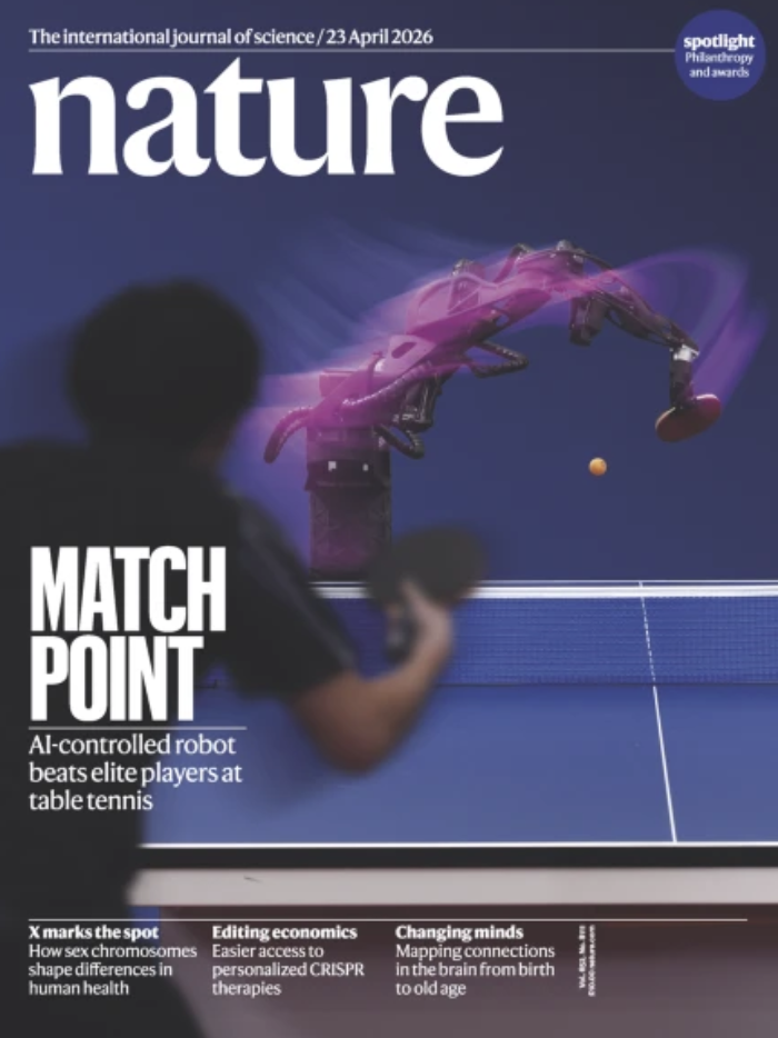 Nature封面：机器人乒乓球干翻人类职业选手图2