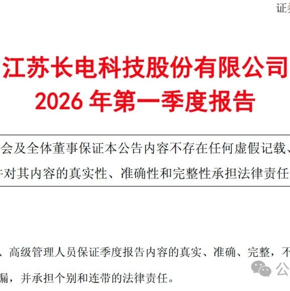 长电科技：全面进军晶圆级和系统级先进封装！
