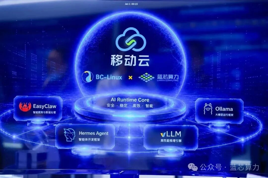 蓝芯算力联合中国移动云能力中心实现RISC-V + BC-LINUX全栈融合方案适配图3